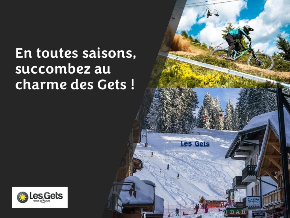 Le Montana - Studio Rue Du Centre - Cosy Et Montagnard - Navette Ле-Гет Екстериор снимка