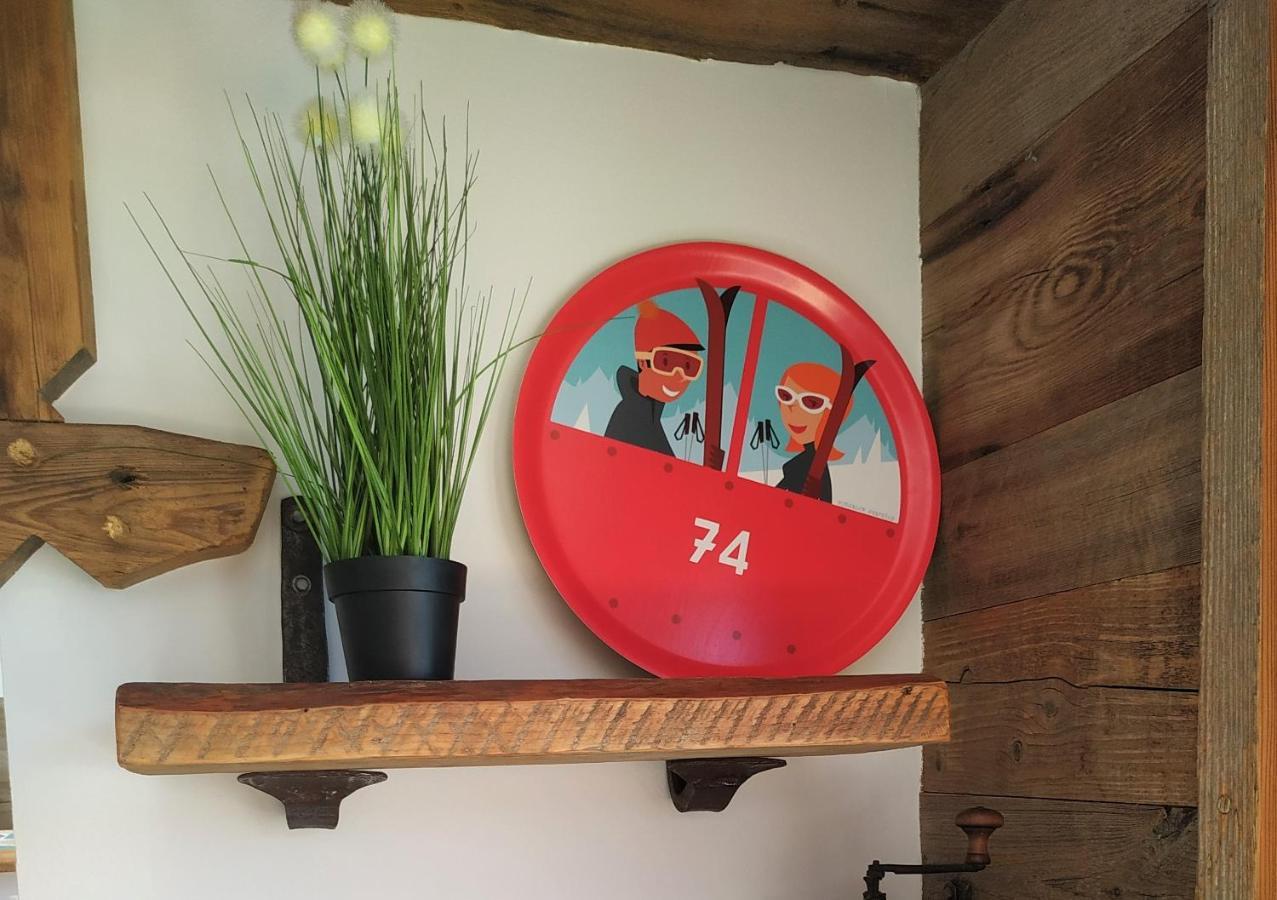 Le Montana - Studio Rue Du Centre - Cosy Et Montagnard - Navette Ле-Гет Екстериор снимка