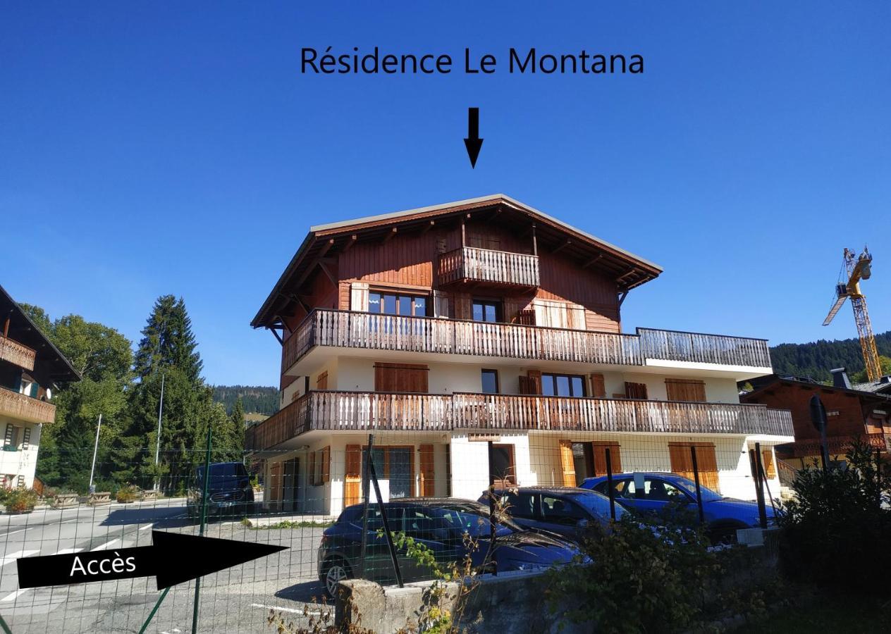 Le Montana - Studio Rue Du Centre - Cosy Et Montagnard - Navette Ле-Гет Екстериор снимка